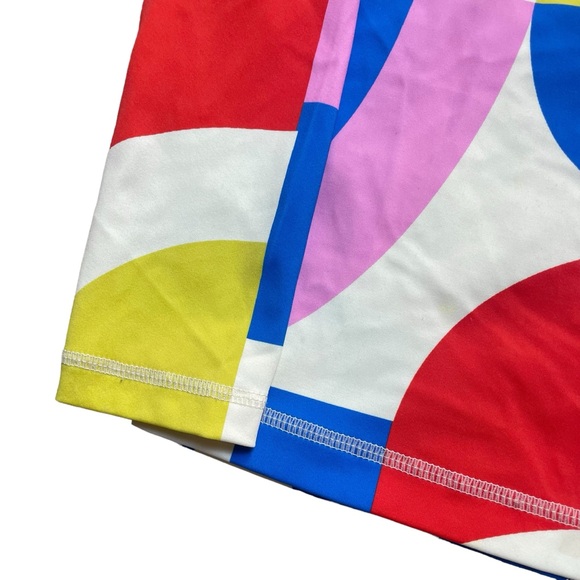 Hanna Andersson Multicolor Geo Print Rash Guard Swim Top Girls 3T - Picture 2 of 8